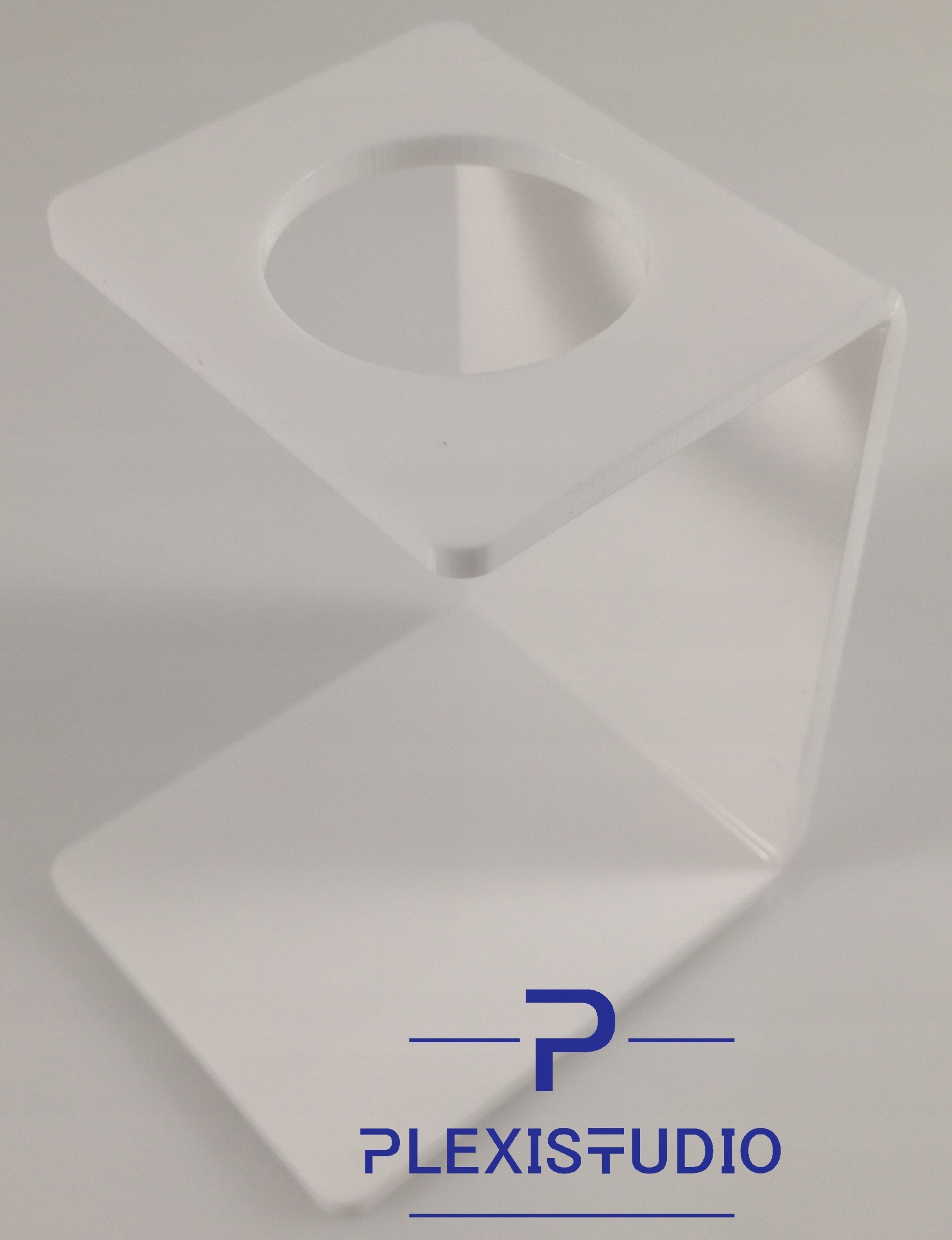 STOJAK PODAJNIK PODSTAWKA NA 1 LÓD PLEXI Marka inny