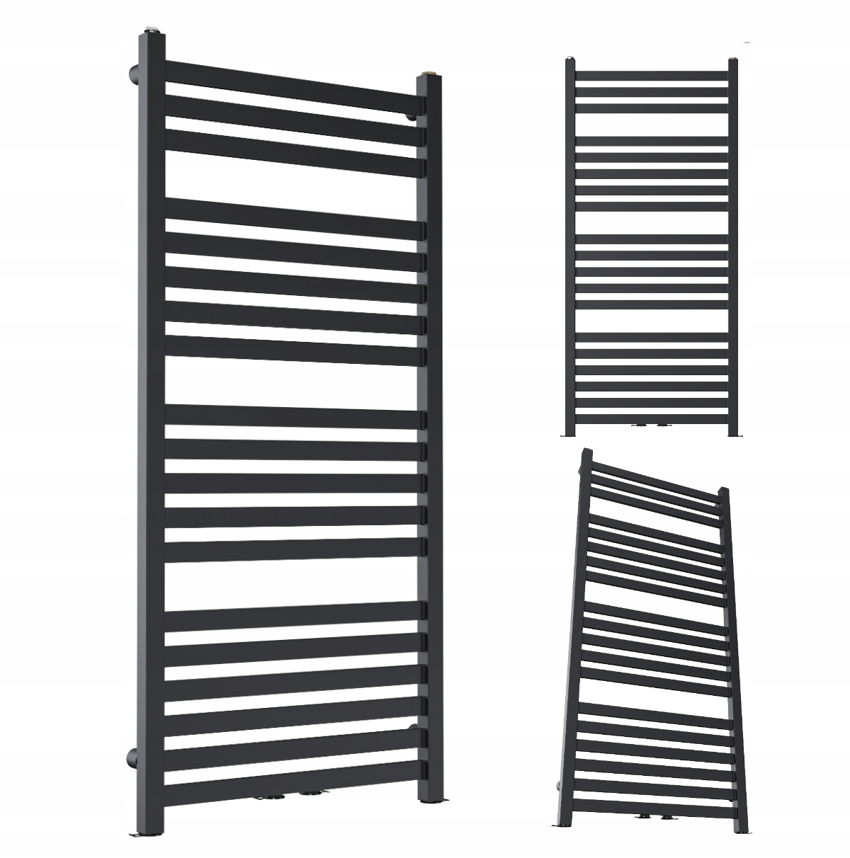 Kúpeľňový Radiátor Imp-m 500/430 Čierny, Štruktúra