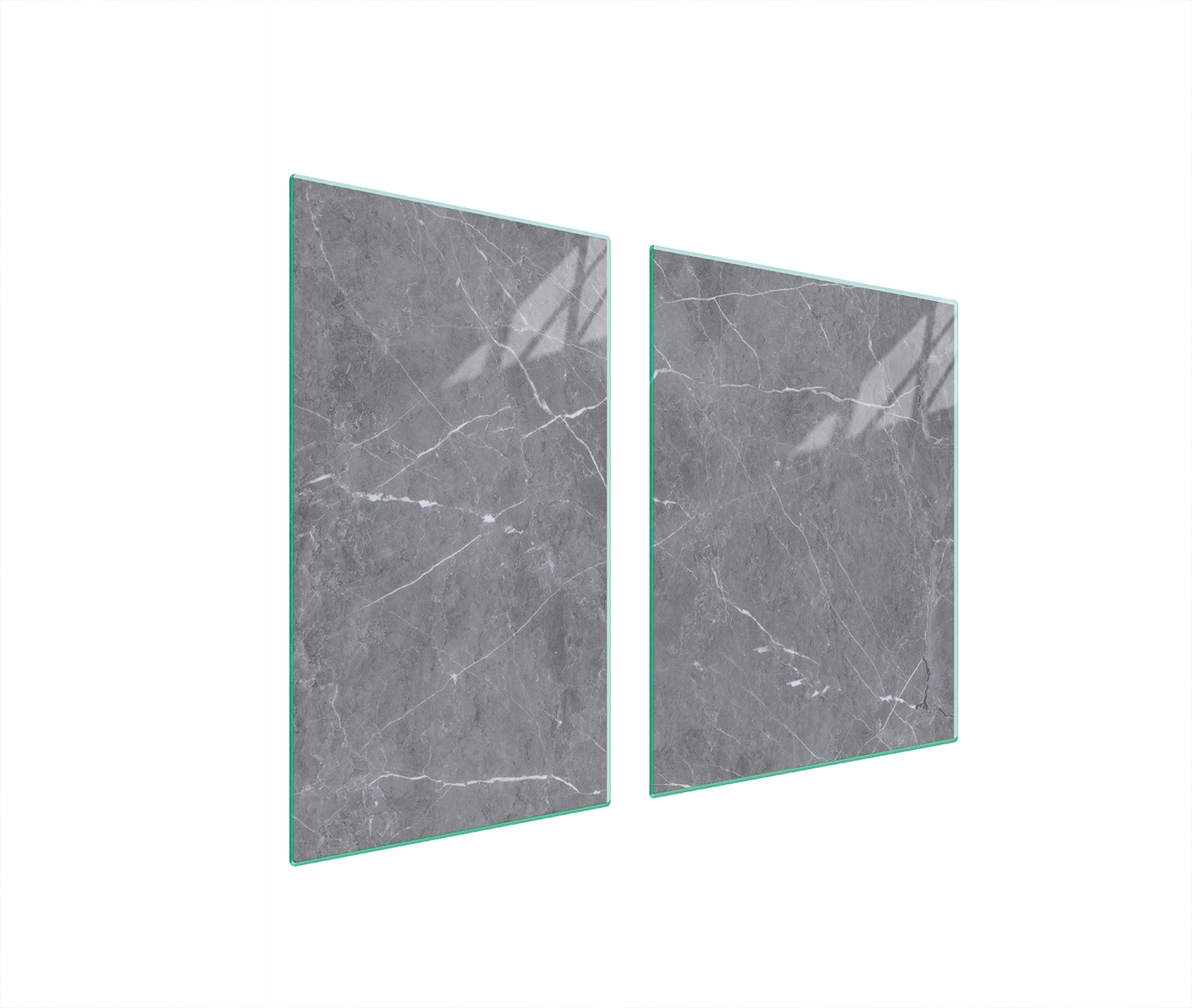 Skleněná Deska a Krájecí Deska 100x52 Mramor Tvrzené Sklo