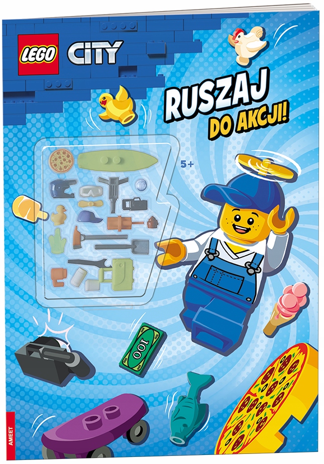 LEGO City Ruszaj do akcji! + klocki narzędzia - DK Tytuł Lego City
