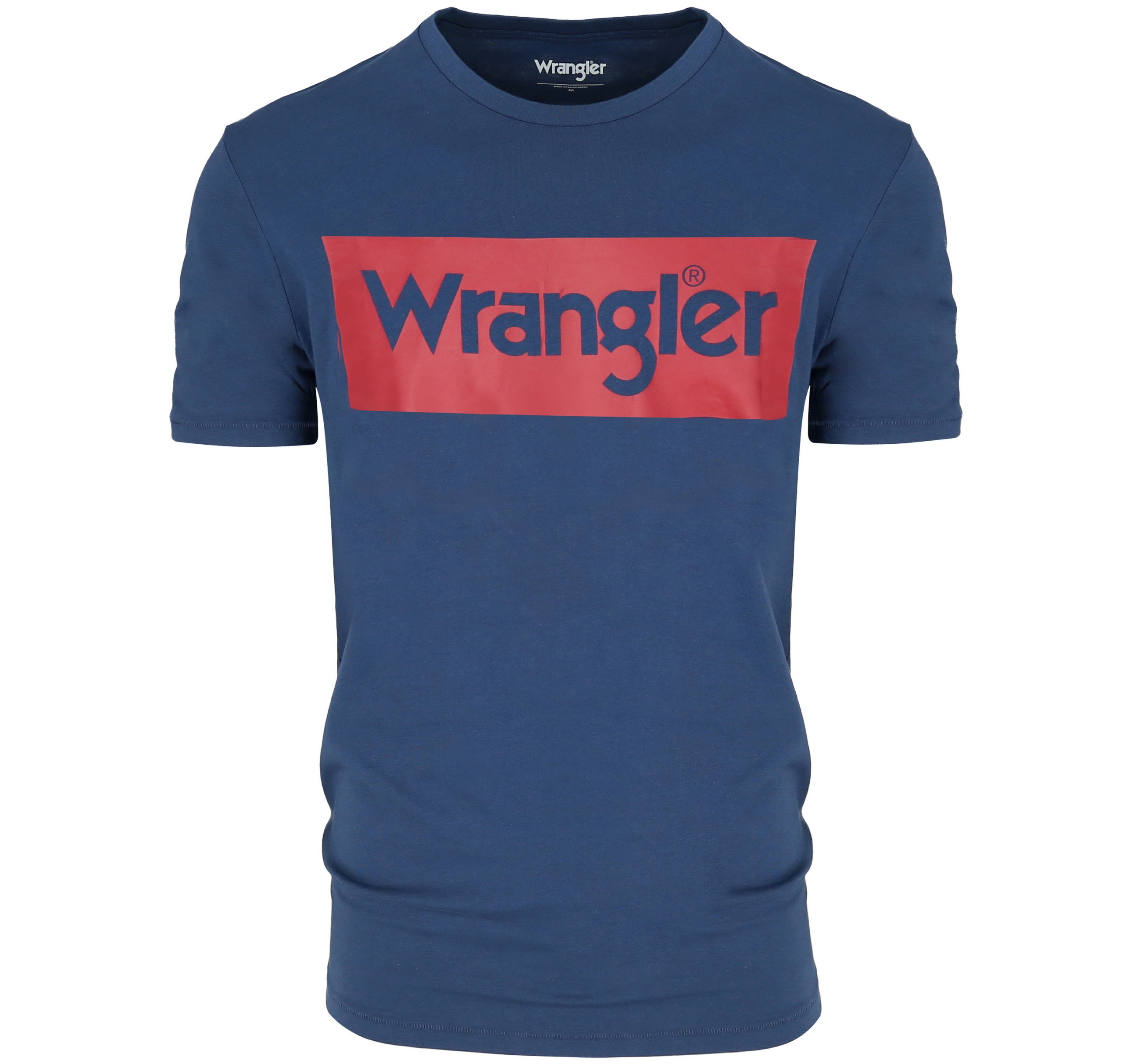 WRANGLER LOGO TEE W7MSD3XTG REGULAR T-SHIRT - S