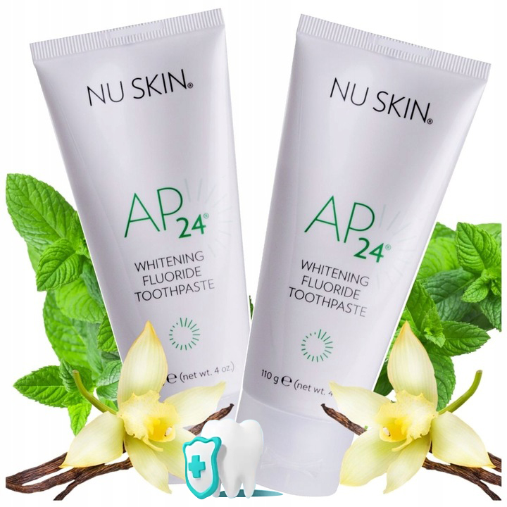 *oferty* Nu Skin AP24, Wybielająca pasta do zębów, z fluorem, 110 g