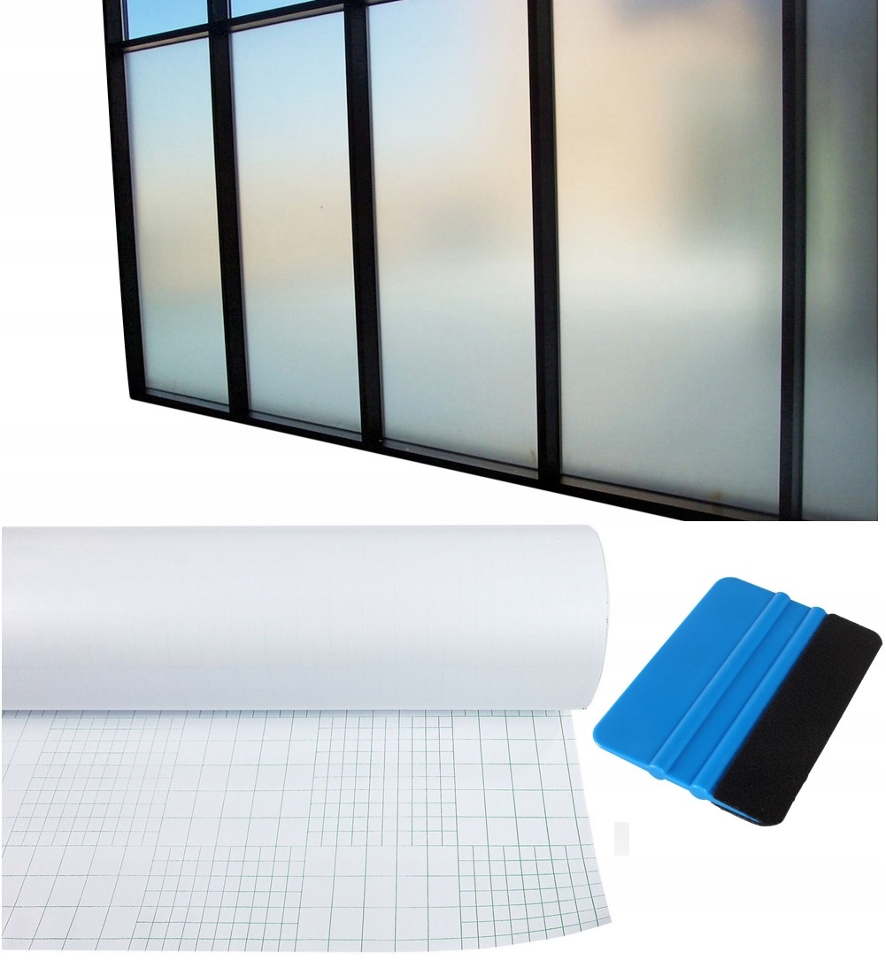 

Folia Do Szyb Mleczna Matowa Mat Ochronna 152cm