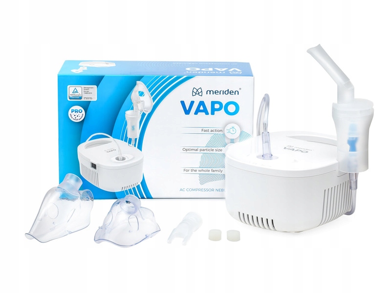 Inhalator nebulizator pneumatyczny Meriden Vapo VP-C7 0.25 ml/min