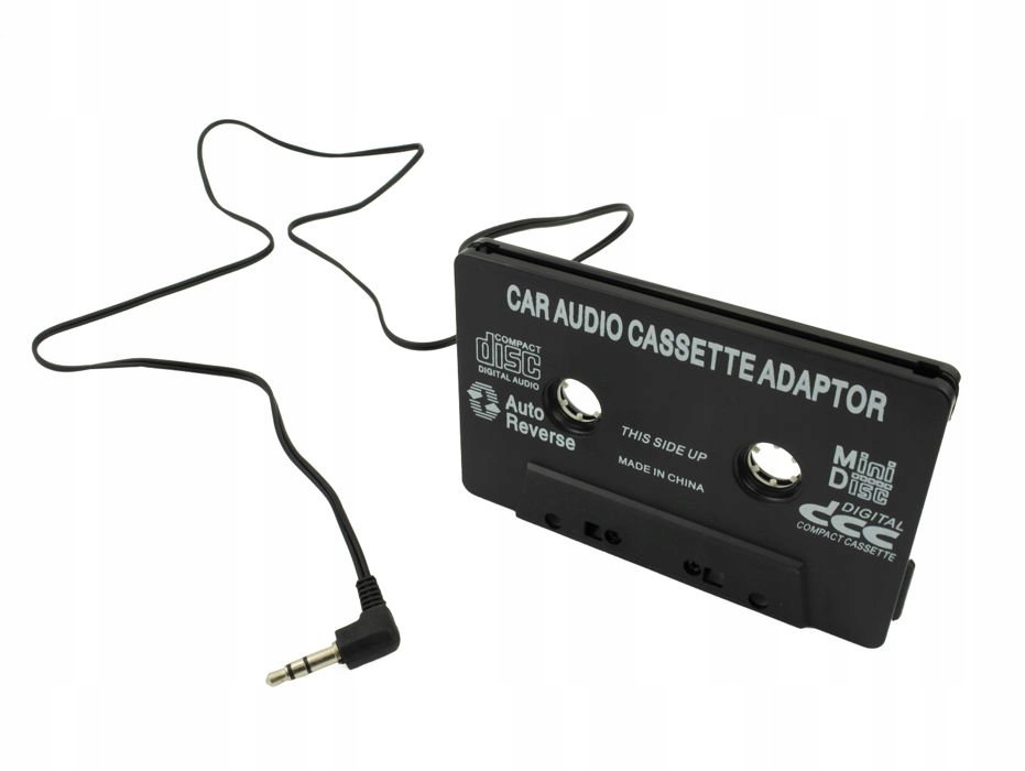 KASETA ADAPTER TRANSMITER AUX JACK RADIO CD MP3