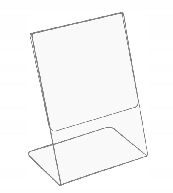 

Stojak A4 Pion Na Cenę Opis Ulotkę z Plexi Pleksi