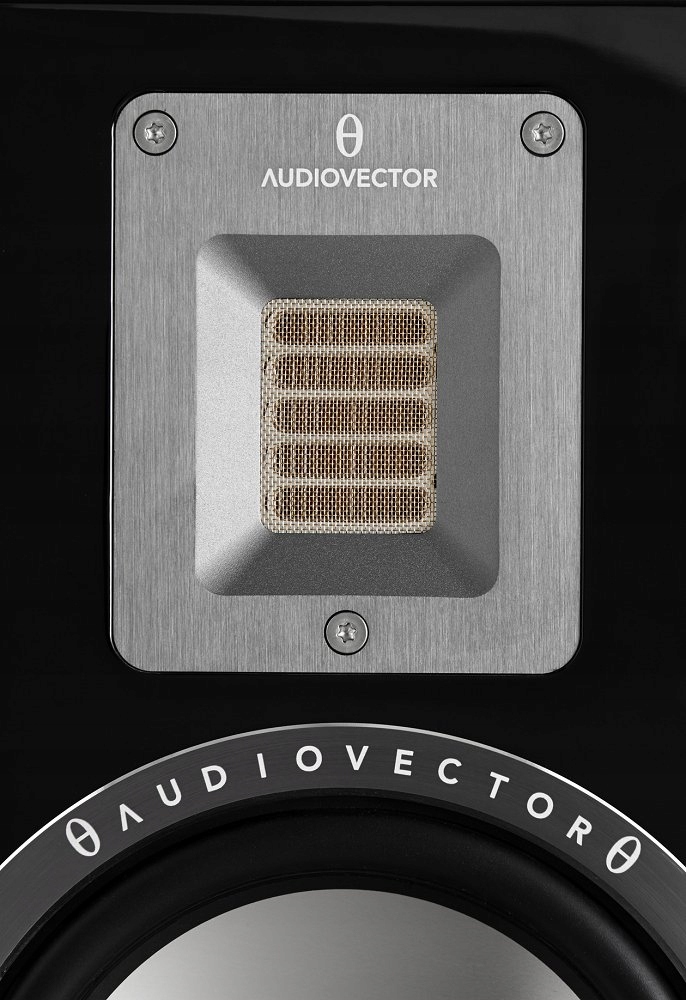 KOLUMNY PODSTAWKOWE AUDIOVECTOR QR1 CZARNY POŁYSK Model QR1