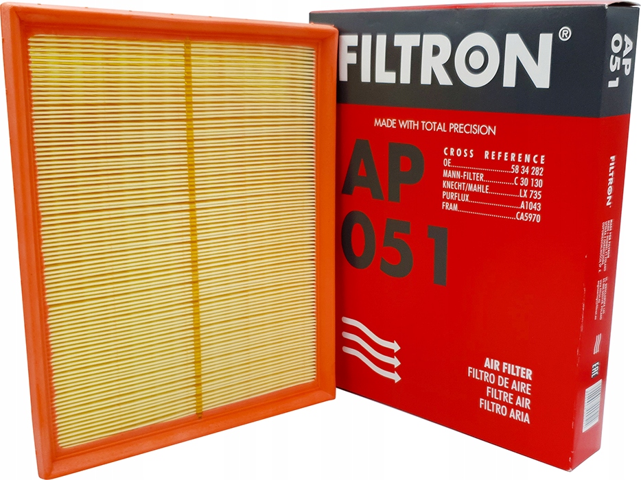 

Filtr Powietrza Filtron AP051 do Opel Astra G, H