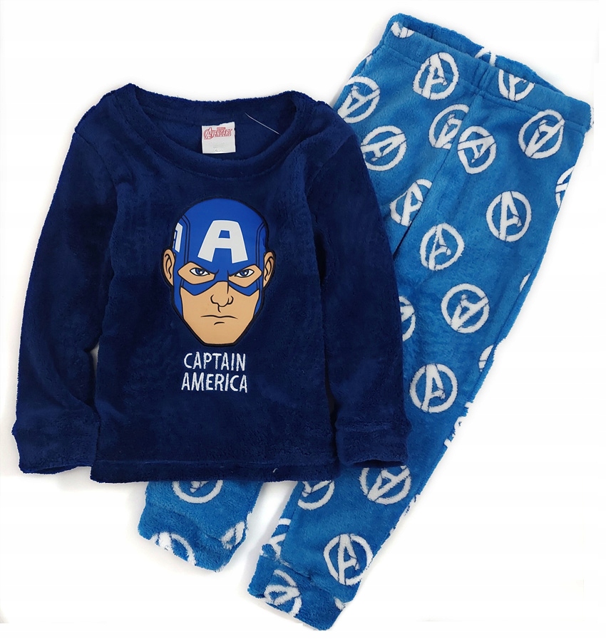 

Gruba Ciepła Piżama Frotte Plusz Avengers 116-128