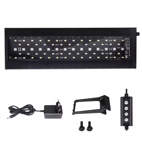 Levně Led lampa do akvária 24/7 Full Spectrum 14W Časovač IP68 30-50 cm