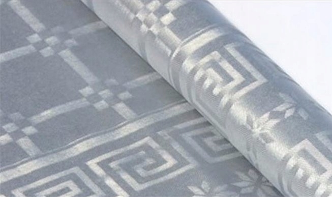 

Obrus Papierowy Srebrny Rolka 118 CM X 5 M