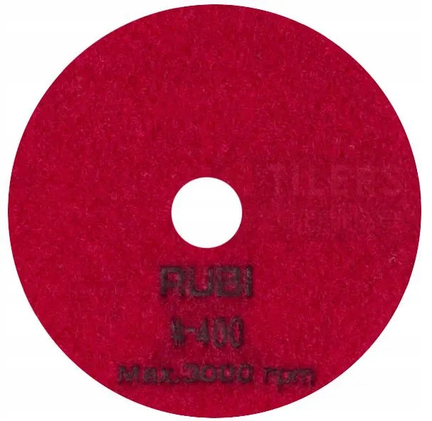 

Nakładka polerska na sucho 100mm gr. 400 Rubi