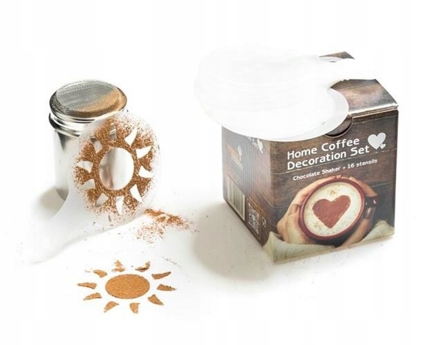 

Szablony Do Kawy 16SZT Shaker Zestaw Dekoracyjny