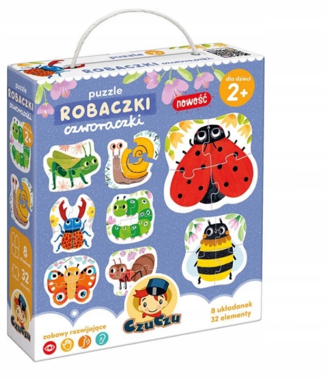

Czuczu Puzzle Robaczki Czworaczki 2+ Czu Czu