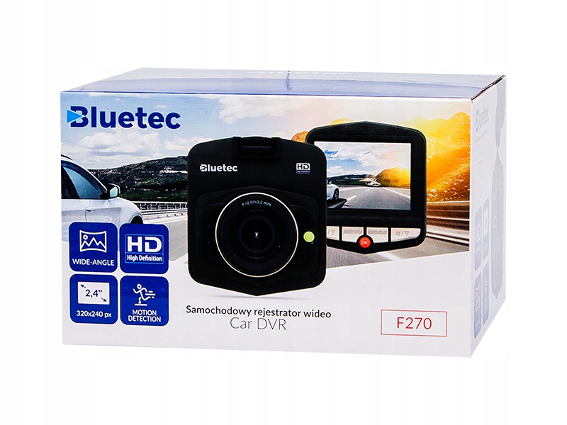 Rejestrator video BLACKBOX DVR F270 Model Blackbox F270