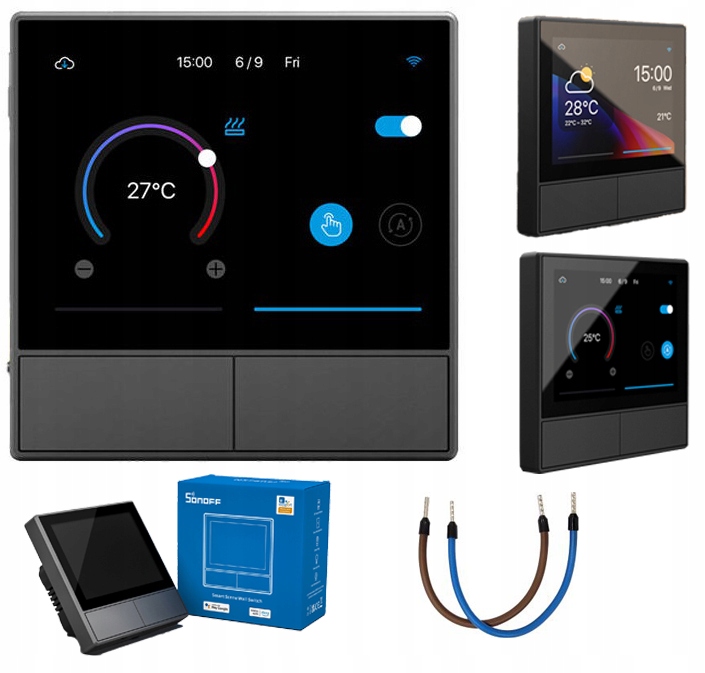 Sonoff NSPanel Ovládač Termostat Smart Scene 2CH Ovládací panel
