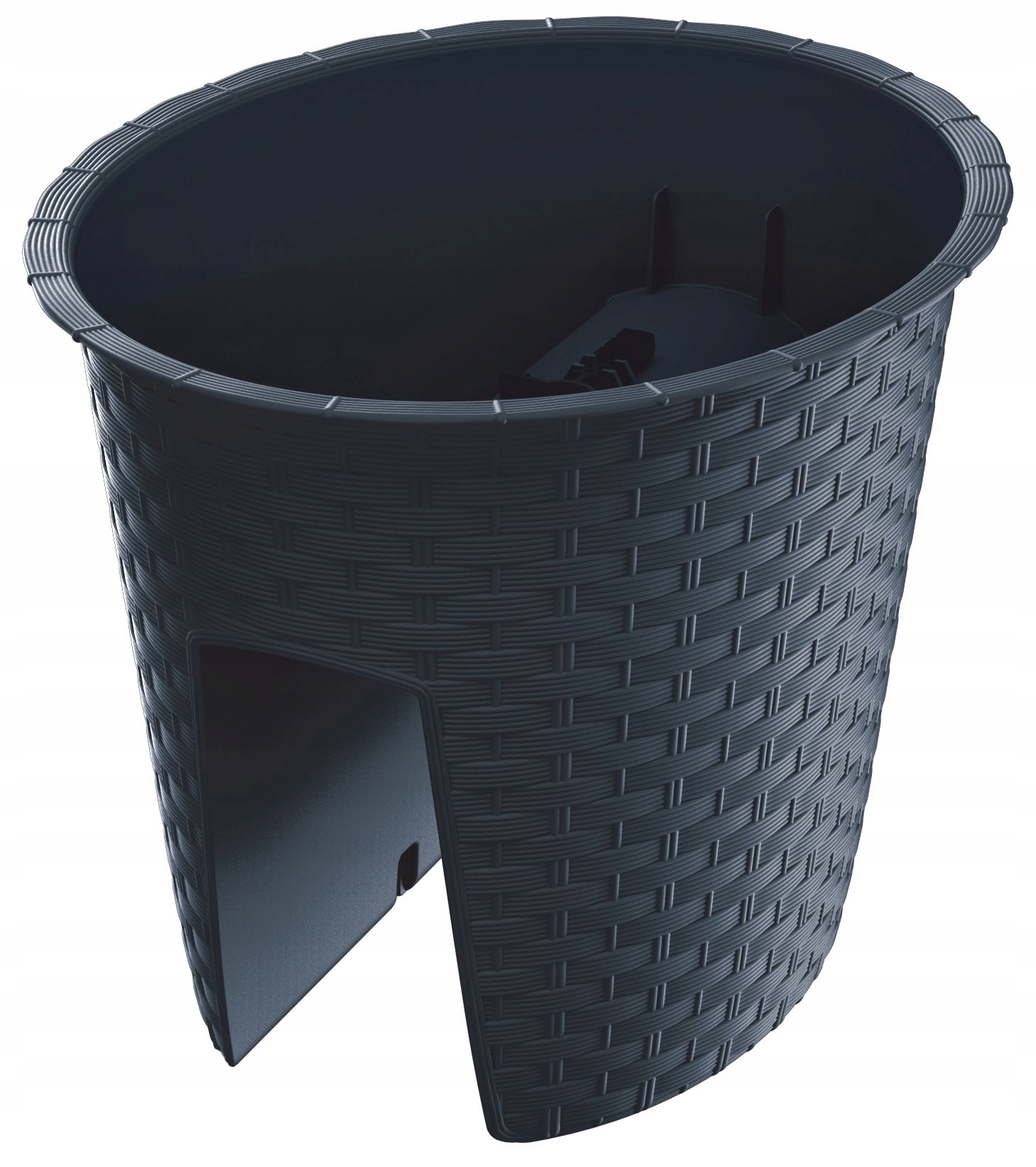 Doniczka na balustradę Ratolla DRLB300 | Antracyt — 4