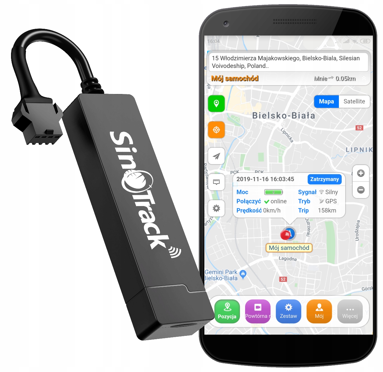 

lokalizator Gps monitoring odcięcie paliwa do auta
