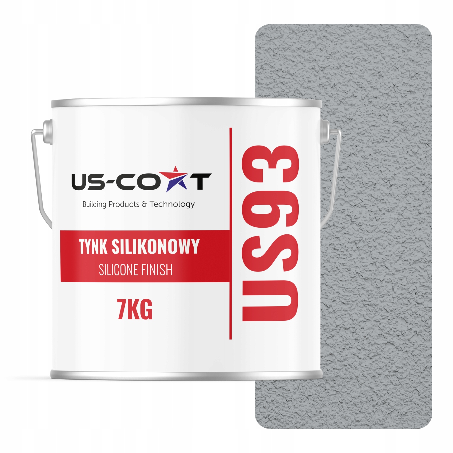 Silikonová Omítka Šedomodrá Světlá F253 7 Kg Beránek Granulace 1.0 mm