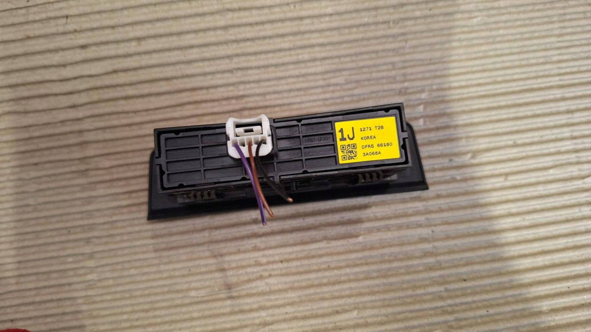 switch bonnet control panel Mazda CX-60 DFR566180