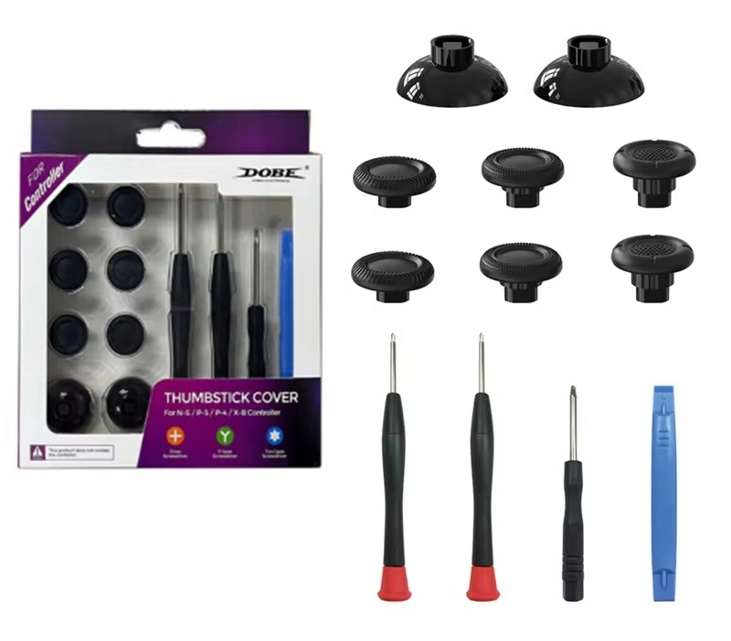 Uniwersalny zestaw nakładek na joystick PS5 PS4 Xbox Series One Switch Pro