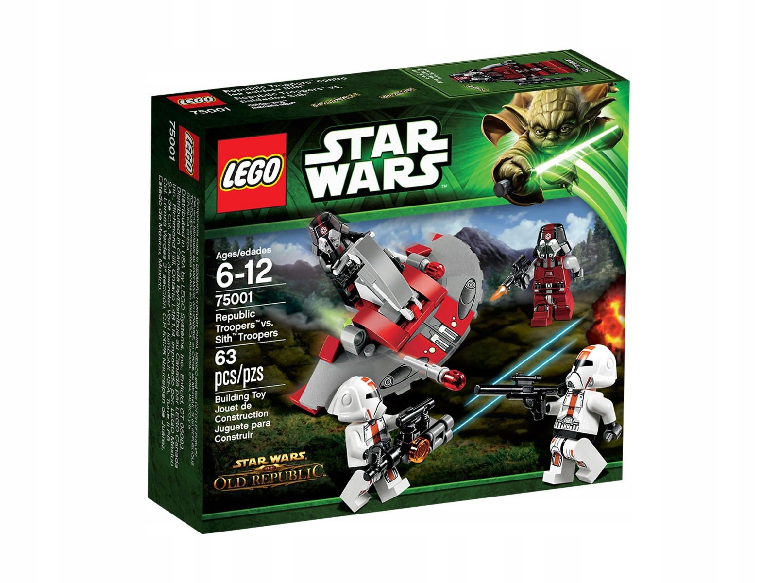 Lego Star Wars 75001 Republic Troopers vs. Sith Troopers Nové