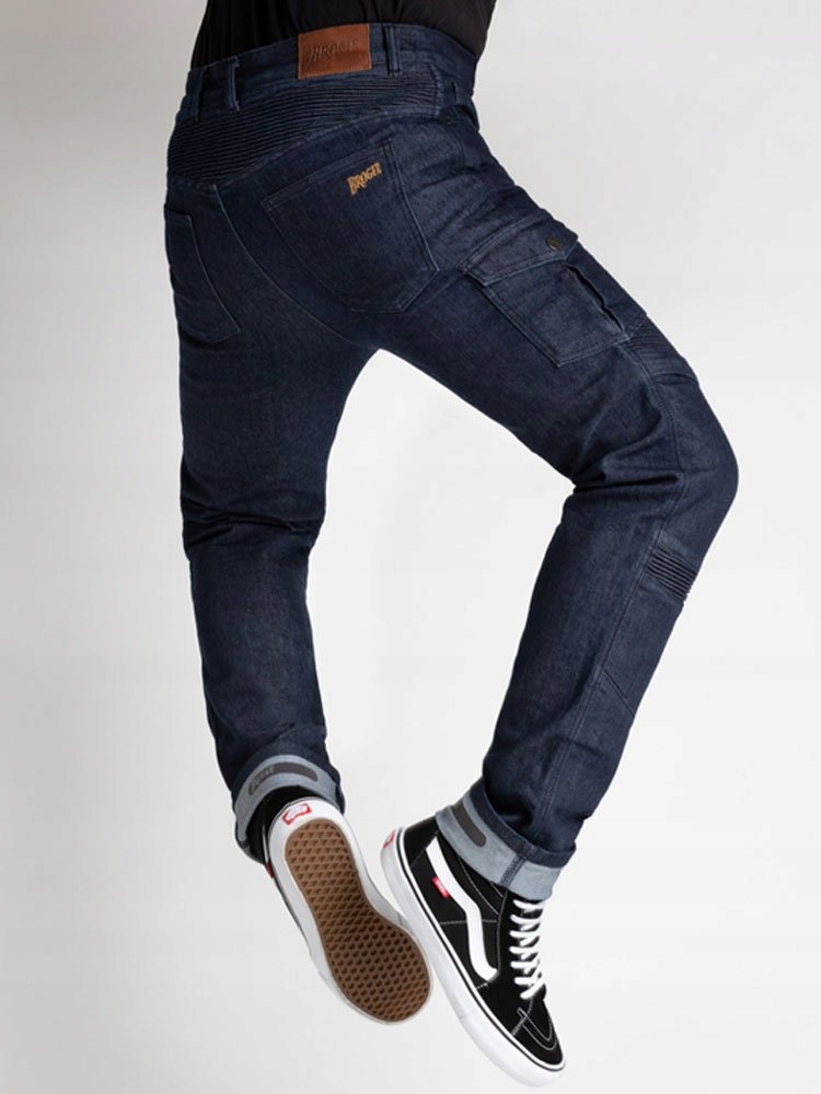 Spodnie jeansowe Broger Ohio raw navy 31/34 Rozmiar inny