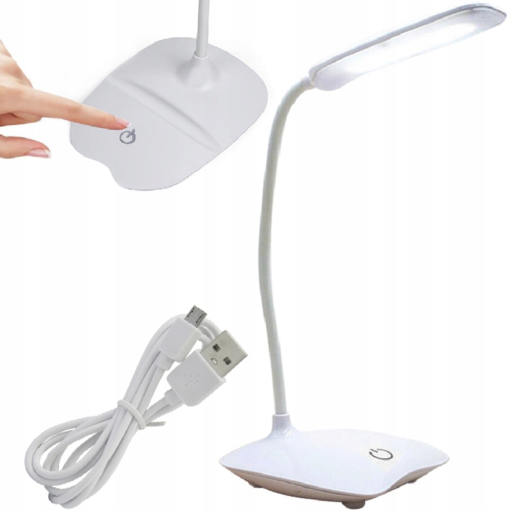 

Lampka Biurkowa szkolna na biurko 18 Led Usb dotyk