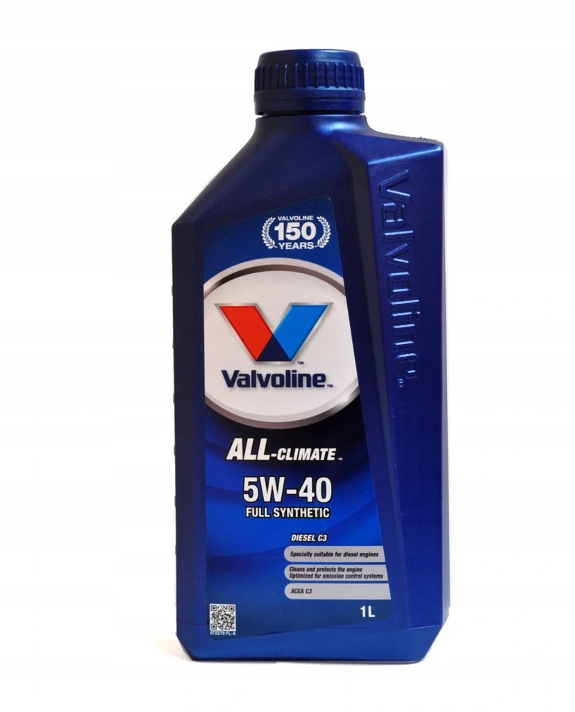 OLEJ VALVOLINE 5W40 ALL CLIMATE C3 DIESEL 1L