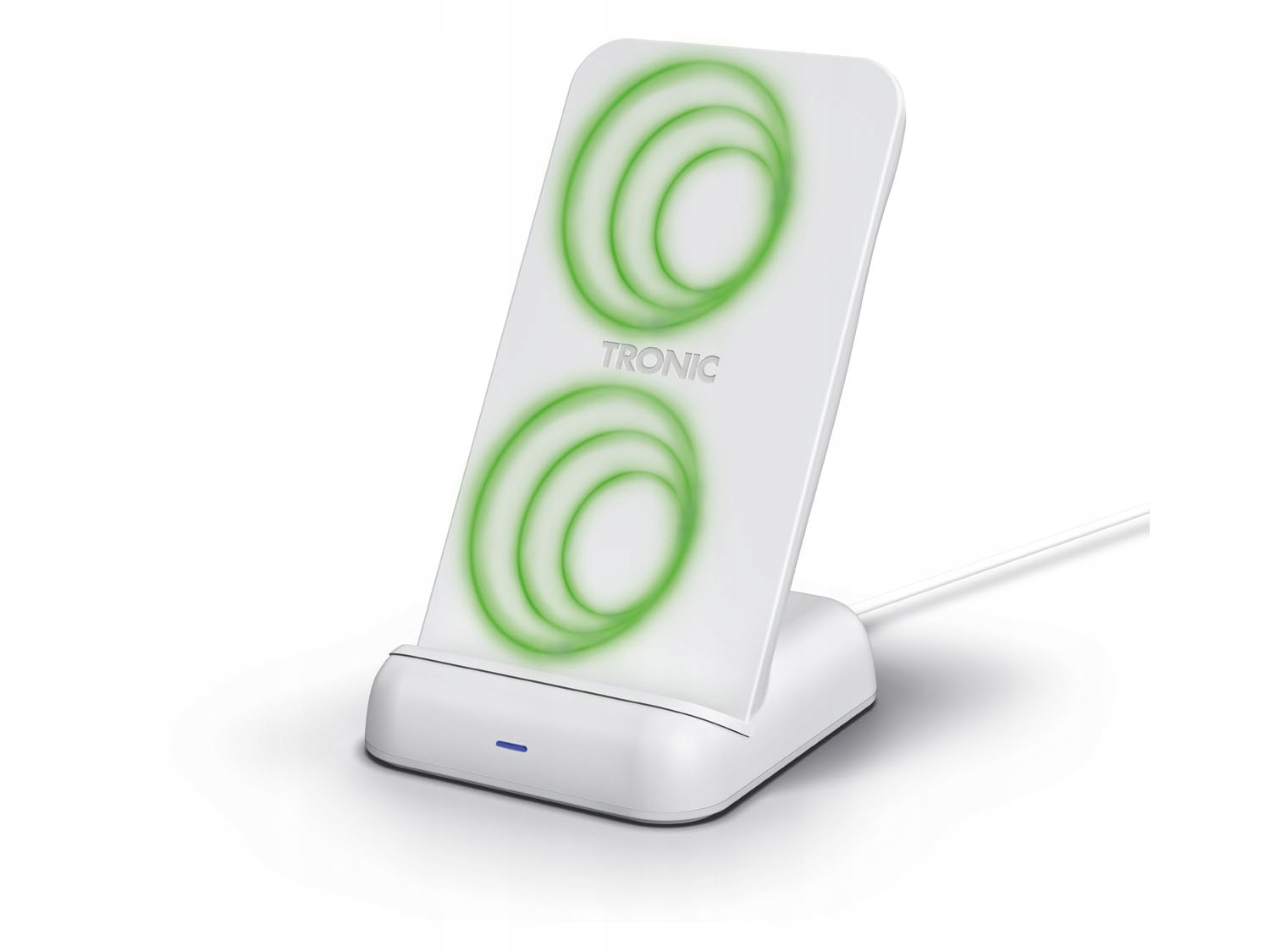 ŁADOWARKA INDUKCYJNA Z PODSTAWKĄ STOJĄCA TRONIC BIAŁA