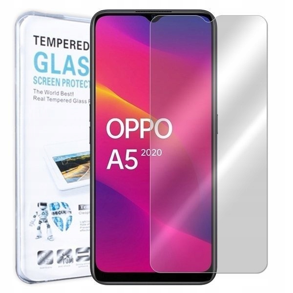 

Szkło Hartowane Ochronne 0.3mm 9H Do Oppo A5 2020