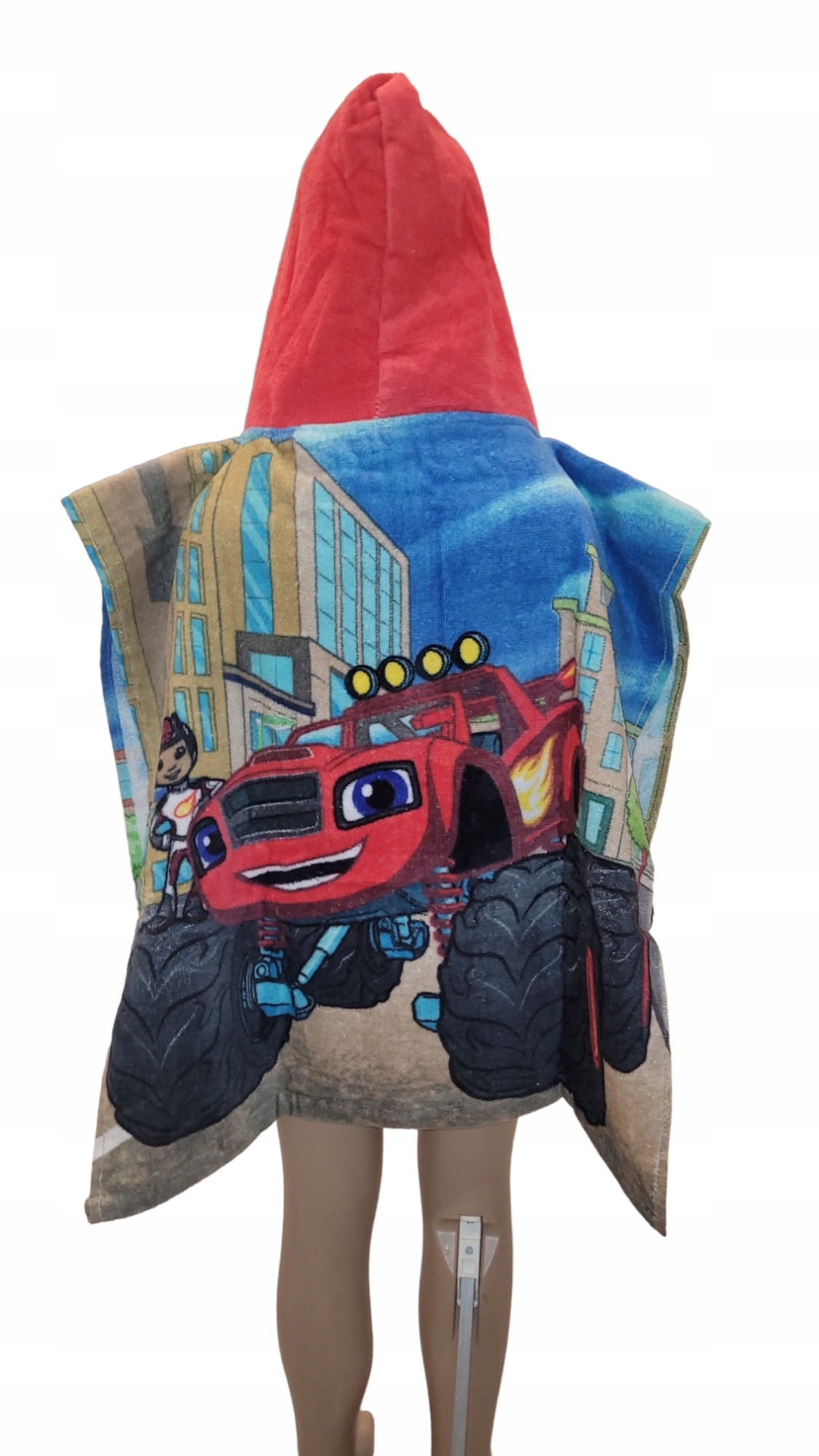 AUTA BLAZE RĘCZNIK DZIECIĘCY KAPIELOWY OKRYCIE PONCZO PONCHO EAN (GTIN) 5904302581814