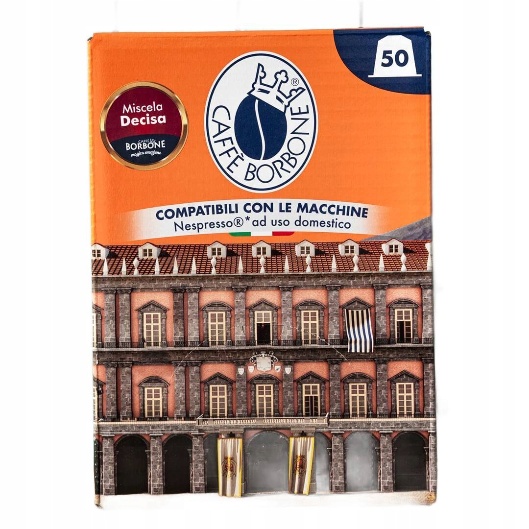 Levně Kapsle Nespresso 50 Ks Caffe Borbone espresso káva