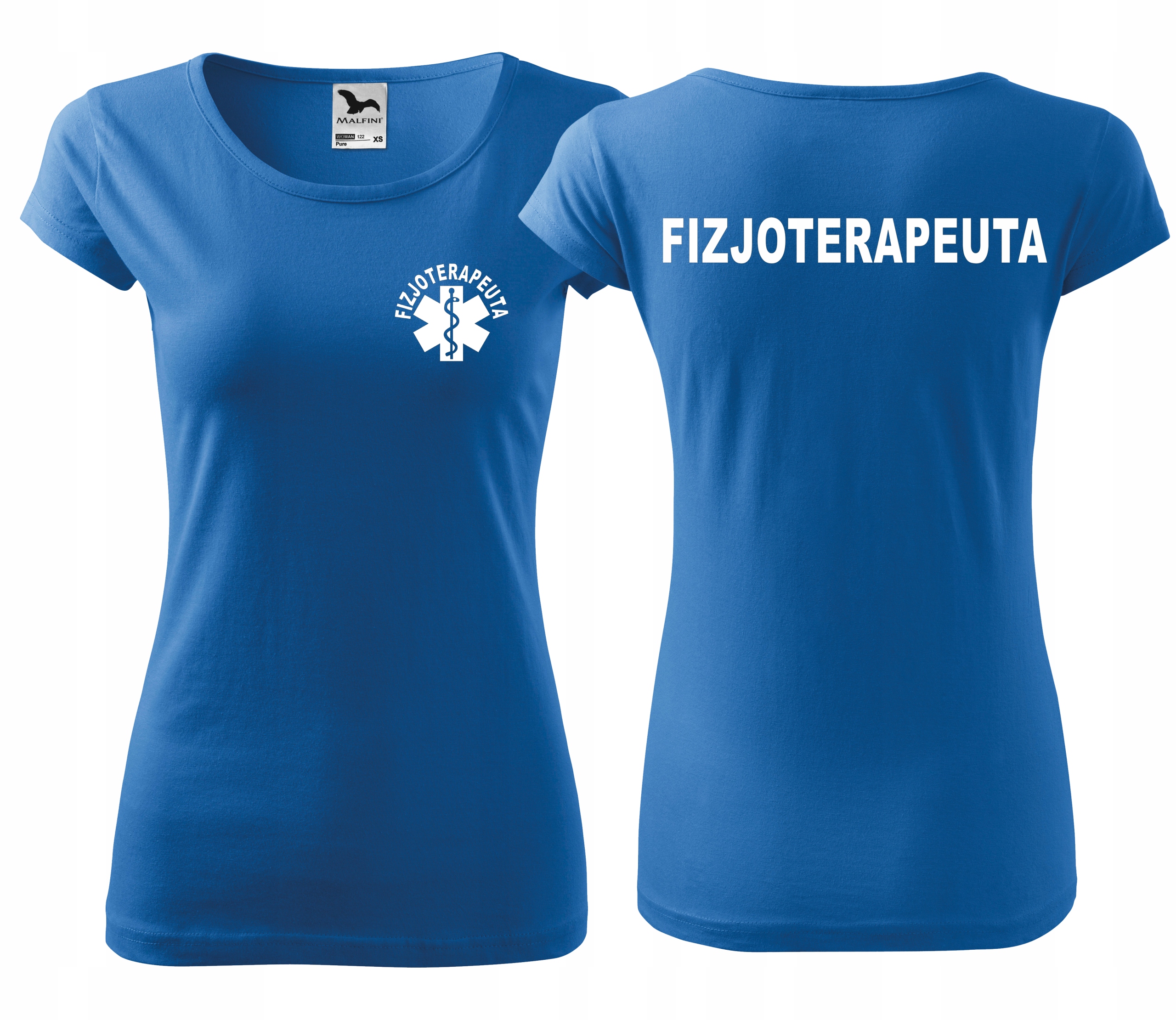 

koszulka Fizjoterapeuta eskulap z nadrukiem L