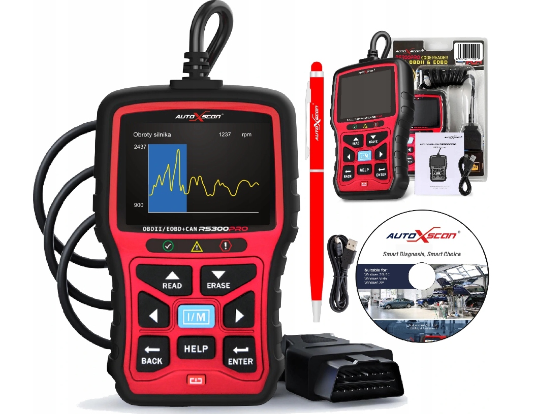Interfejs tester diagnostyczny RS300 Renault