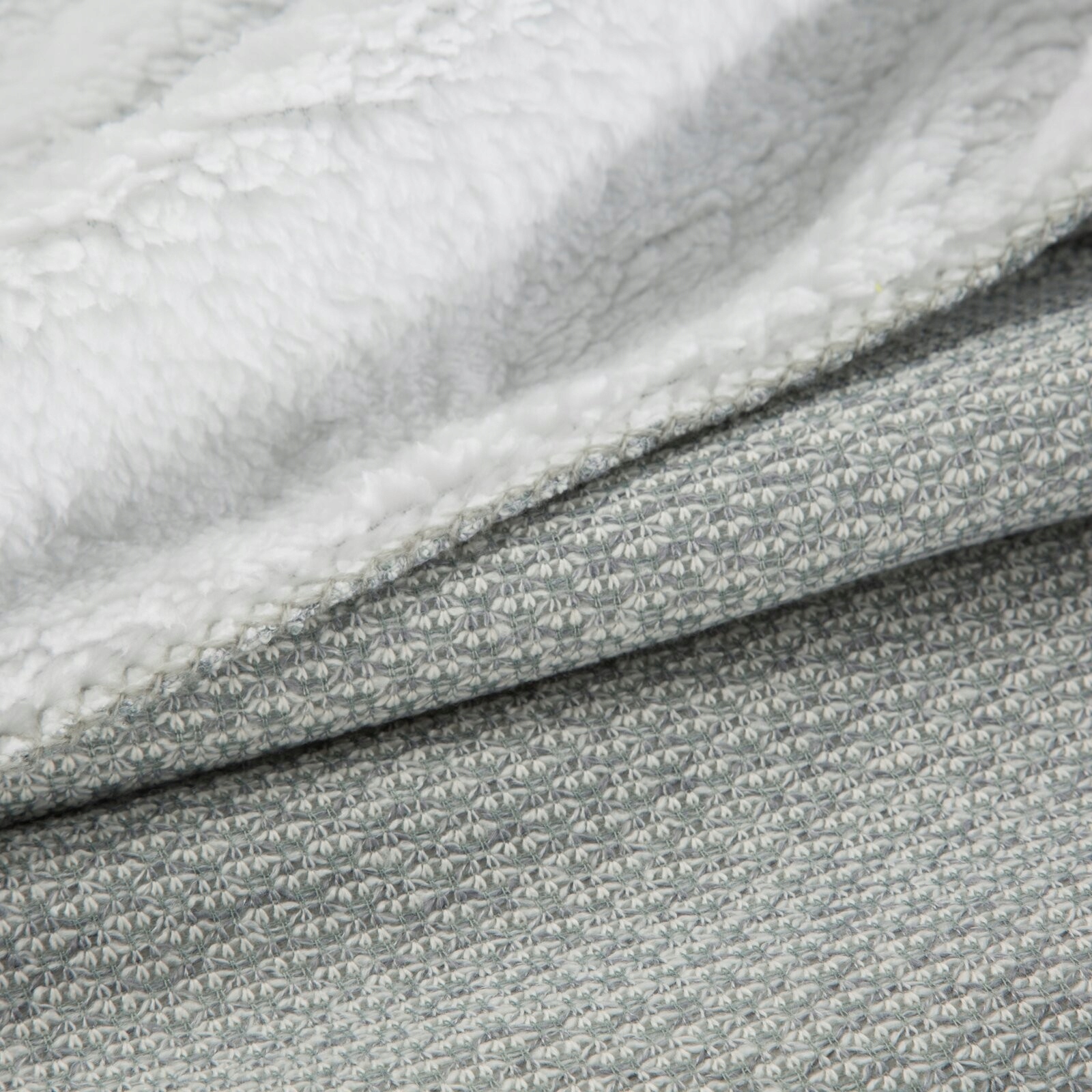 Deka oboustranná přehoz Pléd Panda 150x200 stříbrný beránek zimní svetr