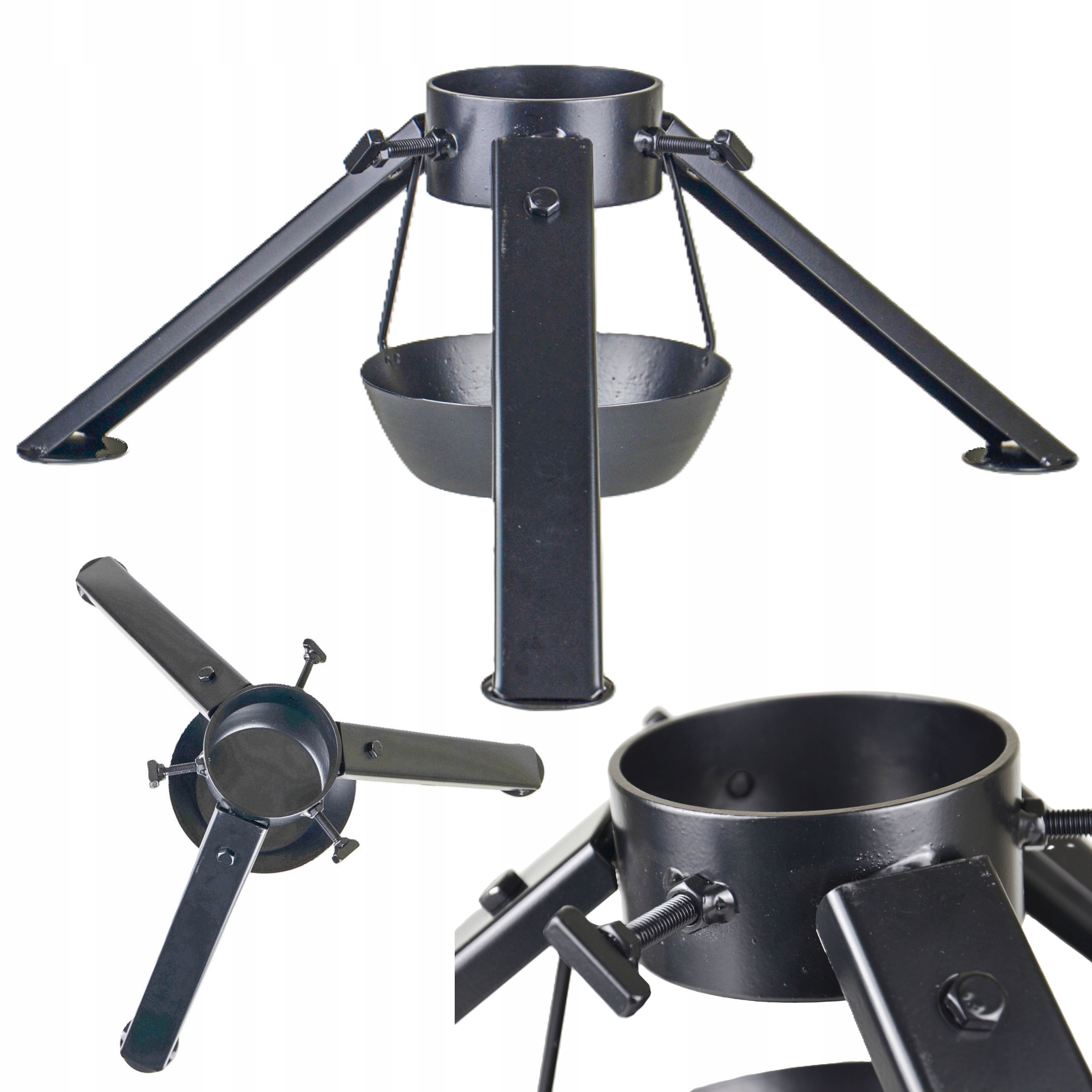 Stojan na vianočný stromček pod stromček veľký kovový Univerzálny Poľský