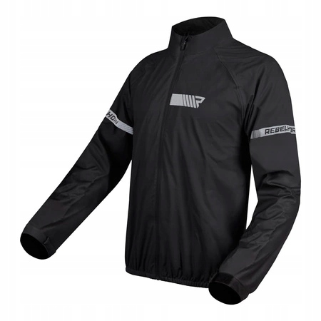 Kurtka przeciwdeszczowa REBELHORN OCEAN BLACK czarna GRATISY Rozmiar M
