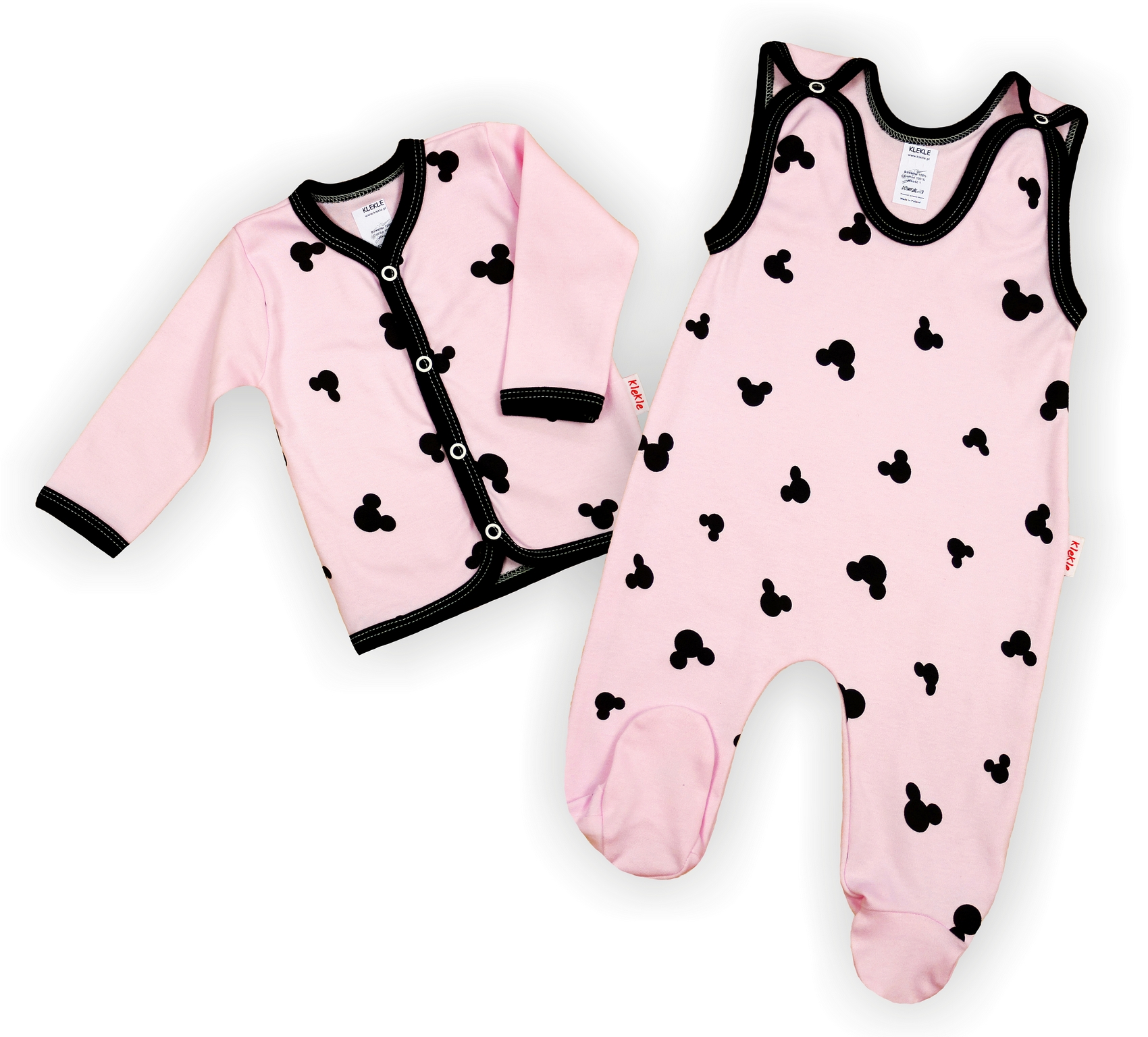 KOMPLET ŚPIOCHY ŚPIOSZKI + KAFTANIK RÓŻNE 80KLEKLE