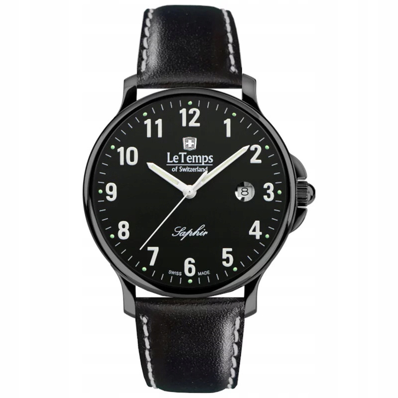 Pánské Hodinky Le Temps LT1067.27BL21 černý pásek