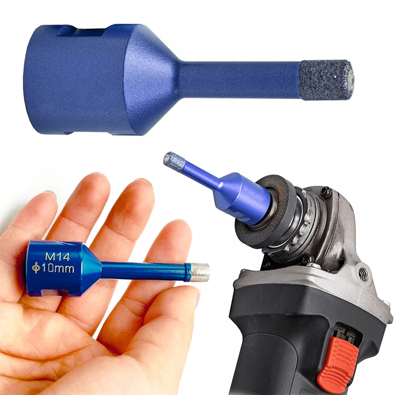 

Wiertło Diamentowe 10MM Koronka Gres Ceramika M14