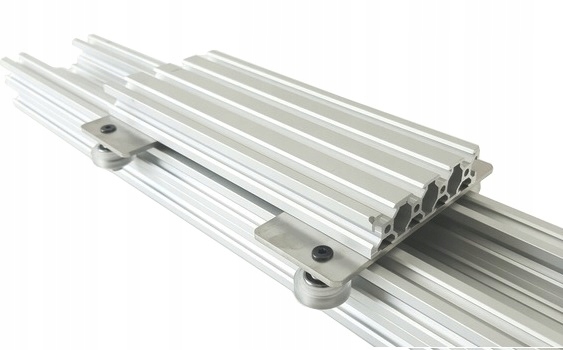 Wózek Slider Do Prowadnicy Systemu V-slot Blaszki Inox Do Cnc 120x200