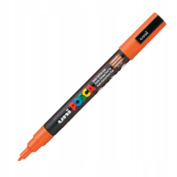 

Marker Uni Posca PC-3M pomarańczowy (4)