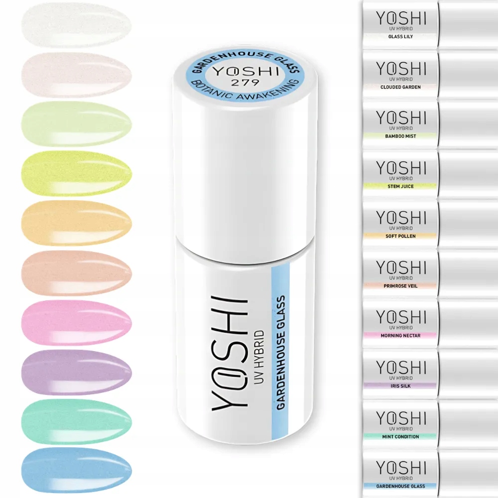 Yoshi Lakier Hybrydowy Botanic Awakening Do Paznokci 10x Pastele Na Wiosne