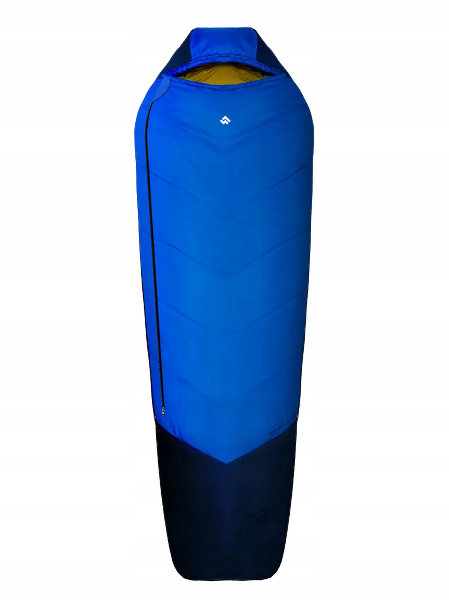 Syntetický spací pytel Alpinus Primalight Pro 1000 modrý Pravý