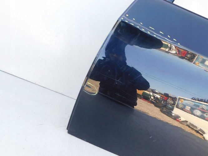 BMW E90 sedan 3 door left rear. rear part