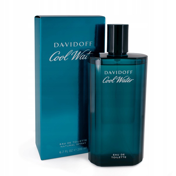 Toaletní voda Davidoff Cool Water Dřevitá vonná skupina 200 ml