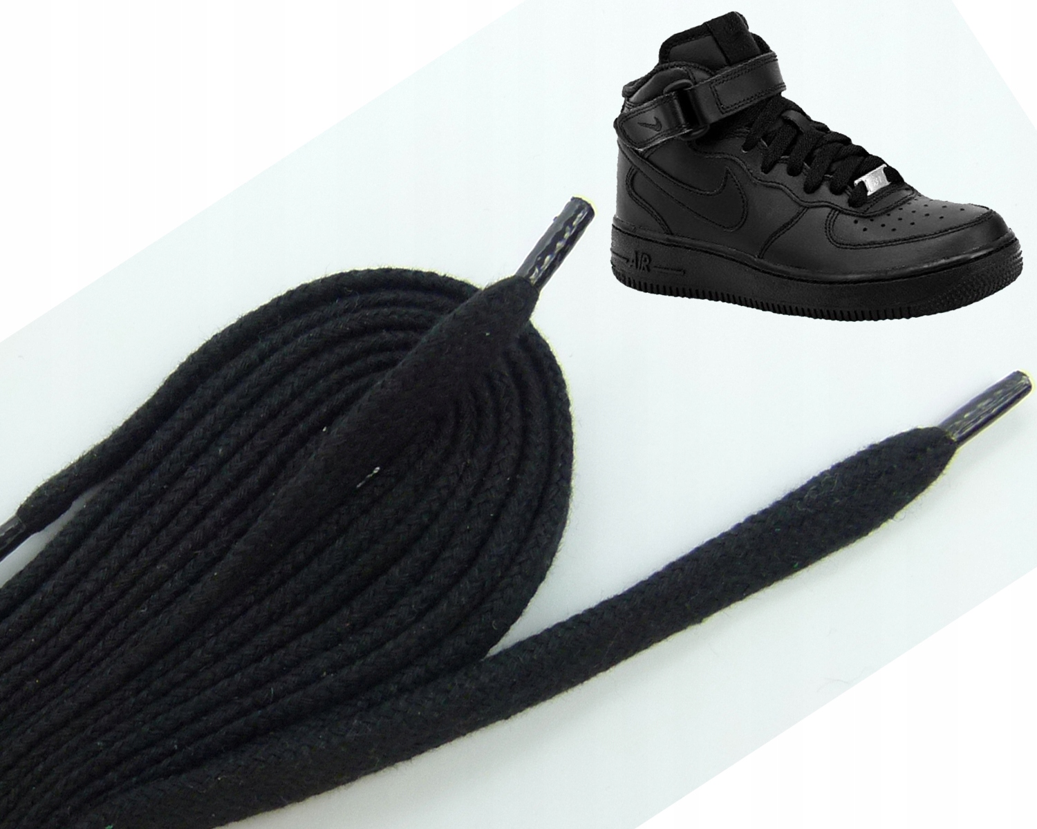 

Sznurowadła Czarne 120 do Sneakersy 2pary
