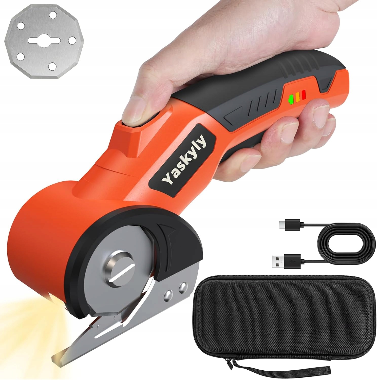 Akumulátorové Elektrické Nůžky Na Karton A Látky