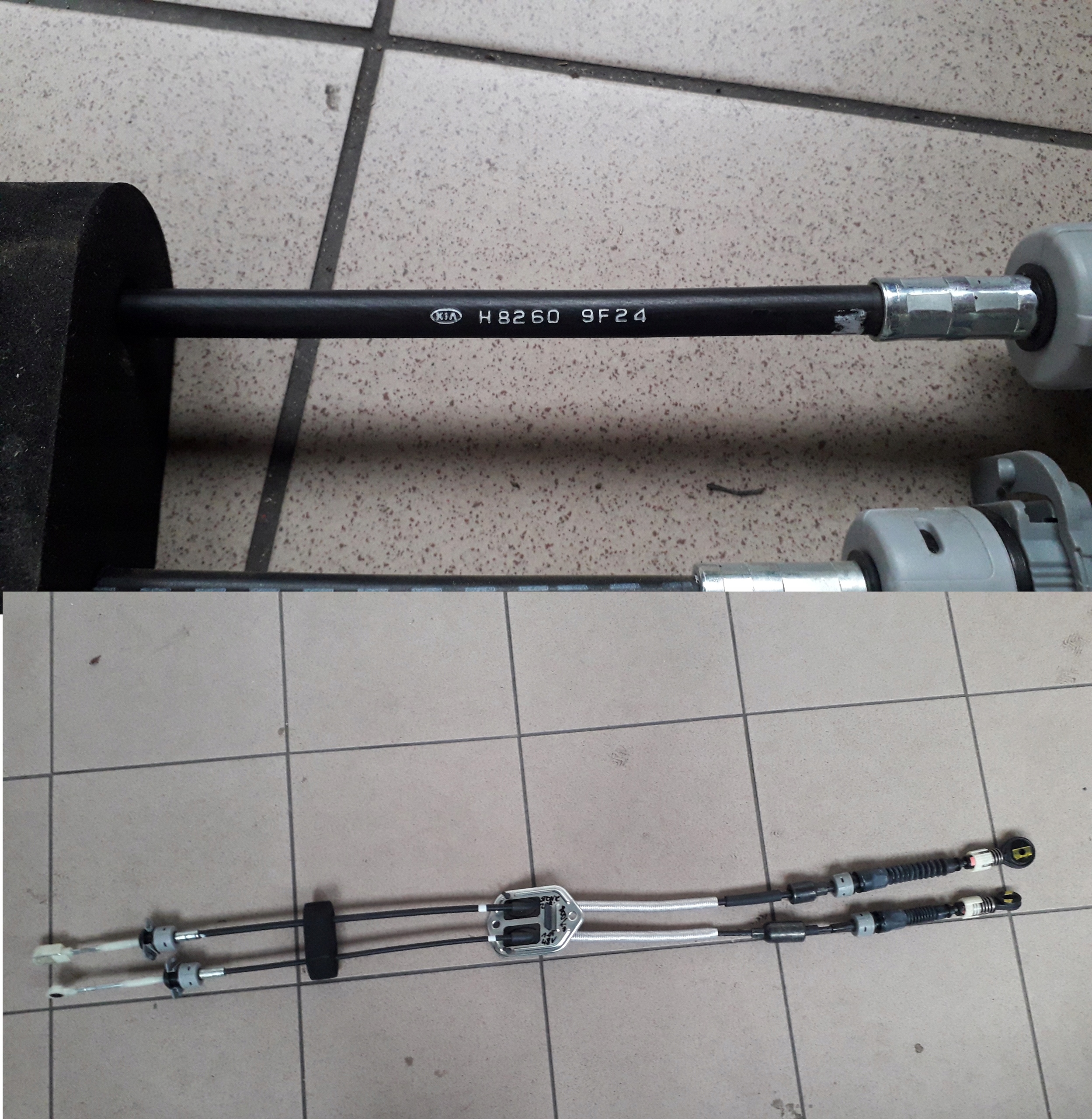 43794-H8260 - KIA STONIC 2020R LIFT 1.0 T 48V ТРОС ПЕРЕКЛЮЧЕНИЯ ПЕРЕДАЧ